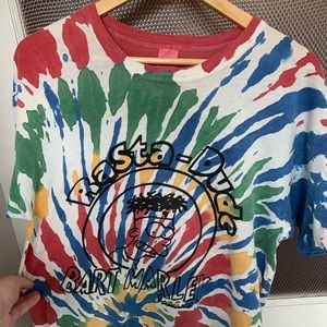 Early 90’s Bart Marley Tie-Dye Shirt - RARE